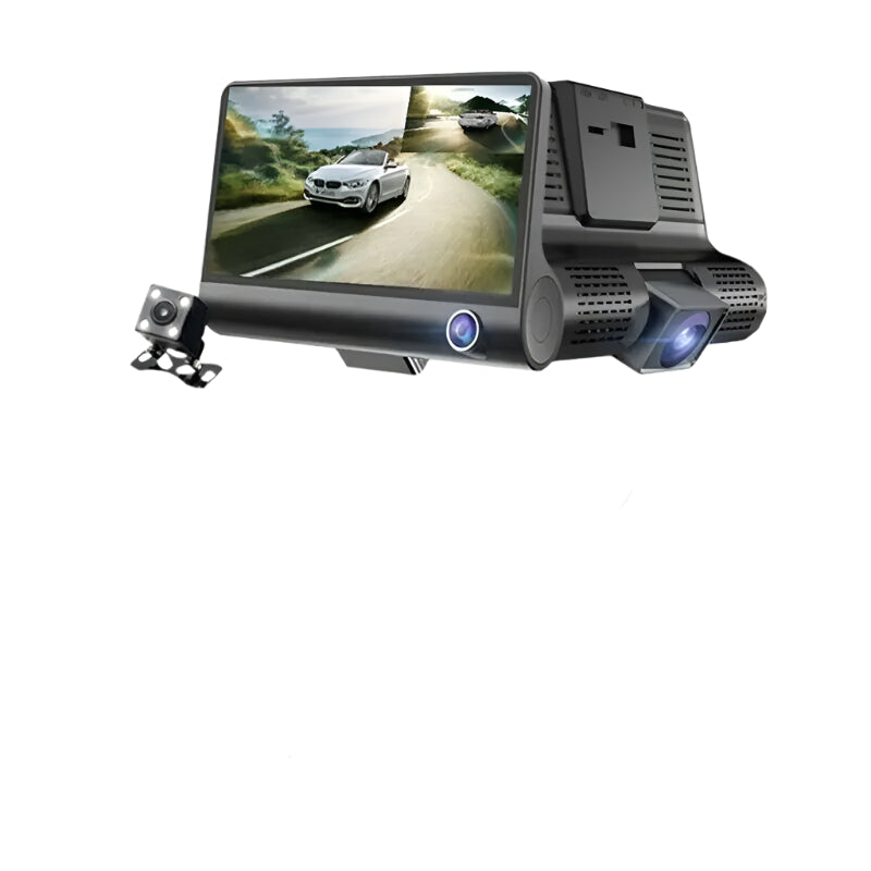 HD Car DVR Rearview Video Dash Cam Recorder 1080P 4&quot; Dual Lens