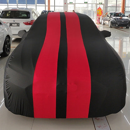 Four-Sided Elastic Car Cover for Ford Wild Horse – Durable Silk Polyester Protection