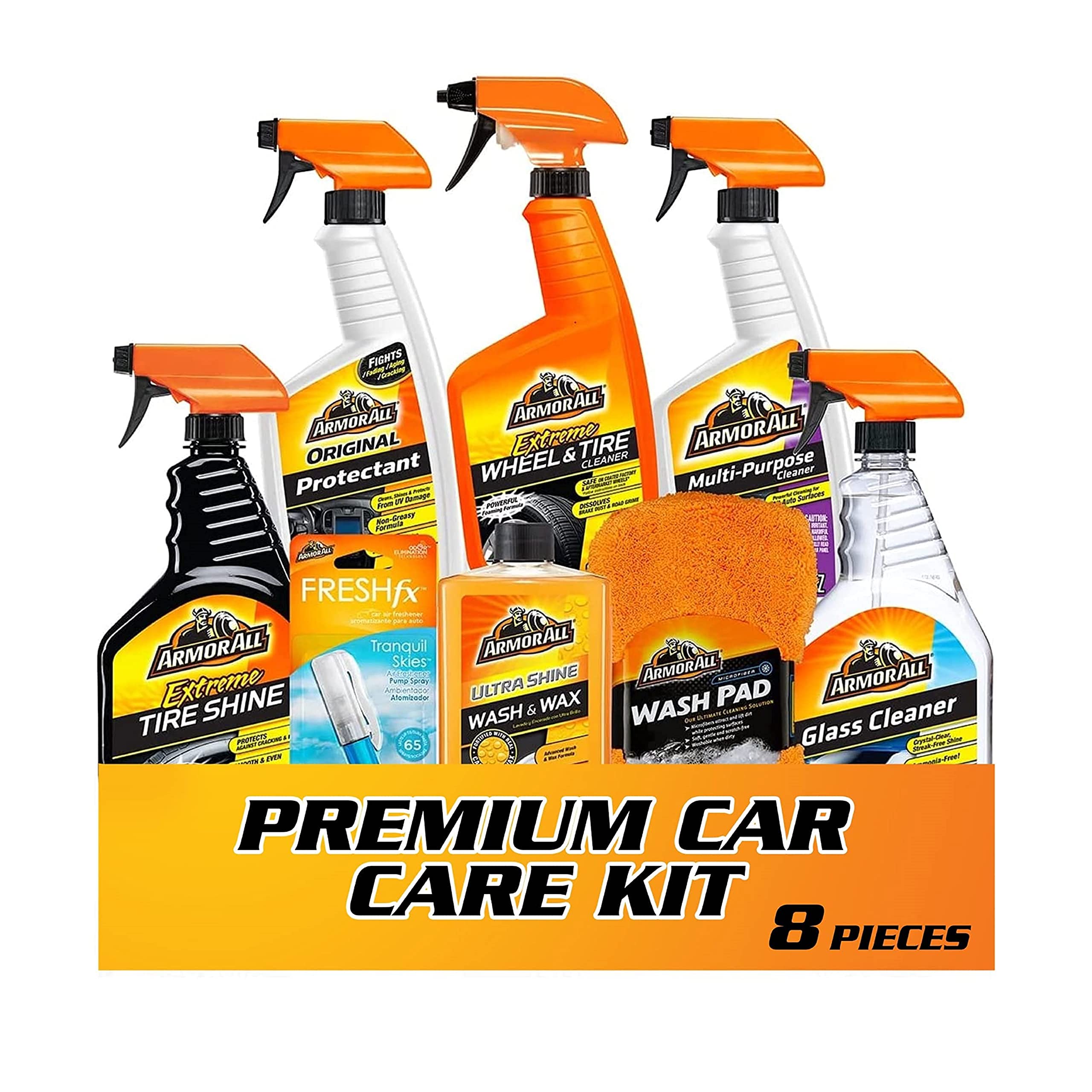 Premier Car Care Kit (8 Piece Kit)