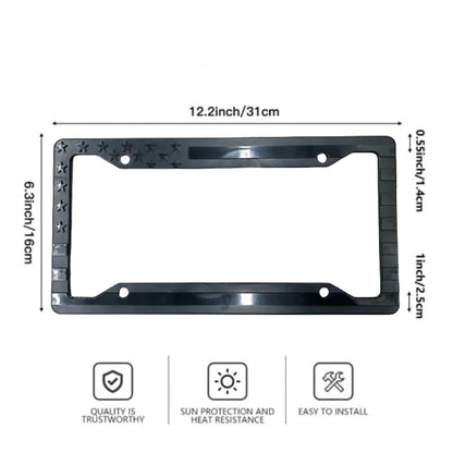 USA American Flag License Plate Frame