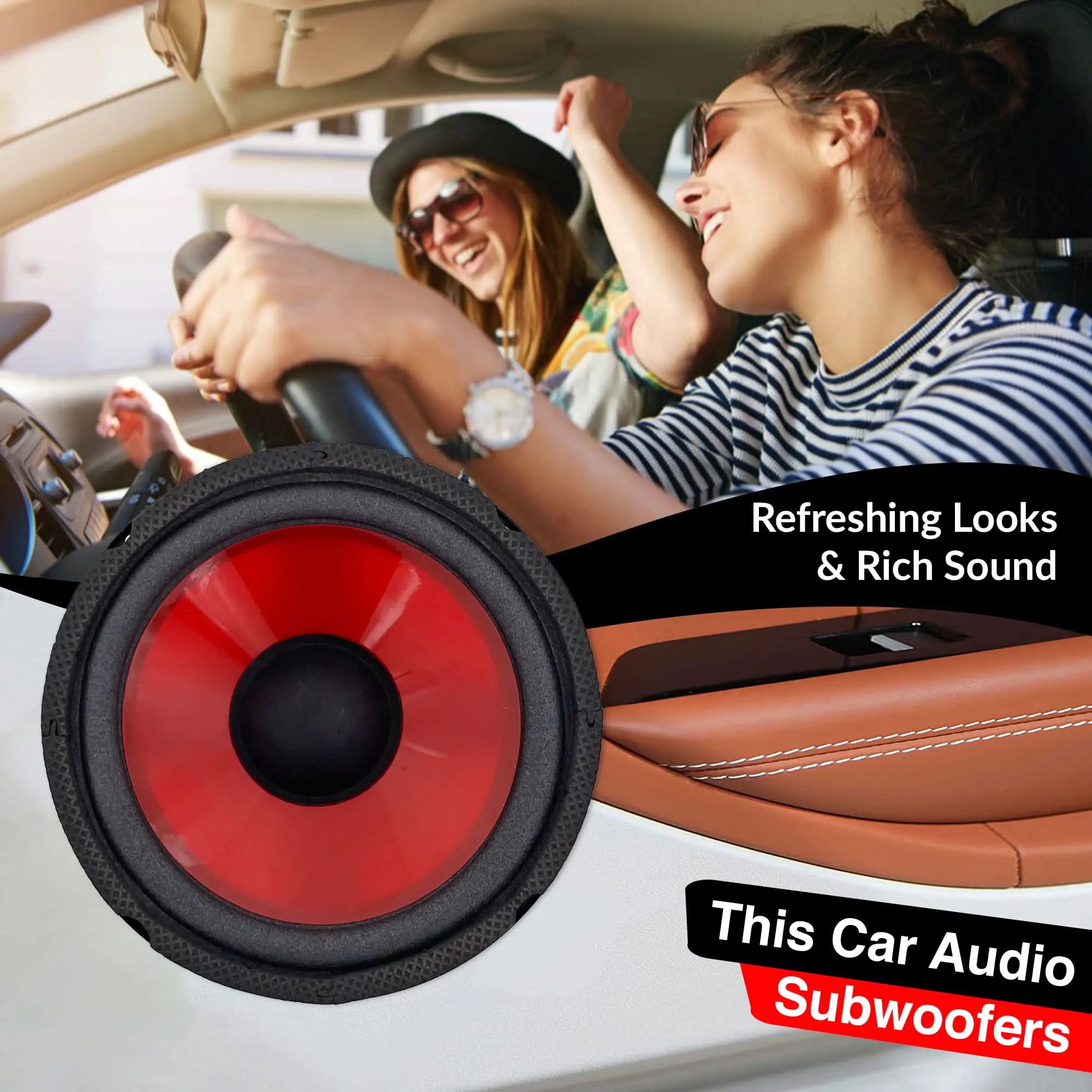 6-Inch Replacement Subwoofer Speaker – High-Performance Bass Driver