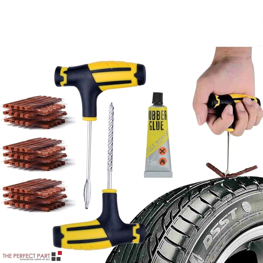 68-Piece Comprehensive Tire Repair Kit