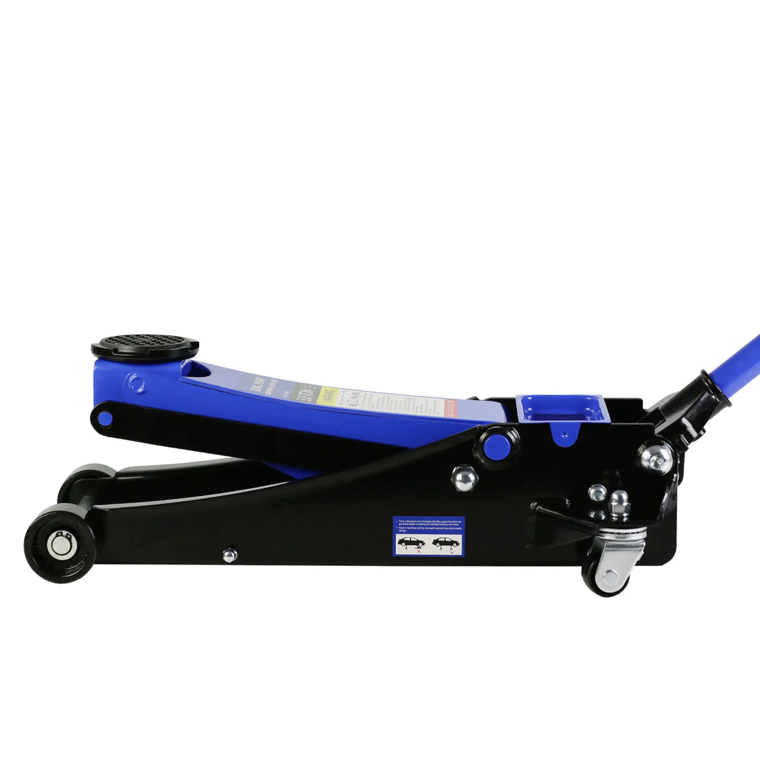 3-Ton Dual Piston Hydraulic Car Jack