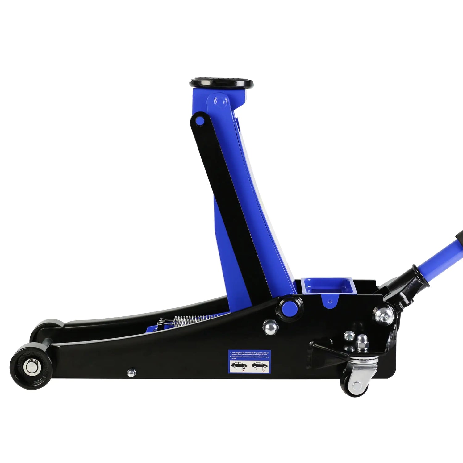 3-Ton Dual Piston Hydraulic Car Jack