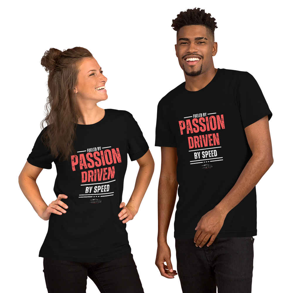 Fueled by Passion, Driven by Speed – Tri-Blend T-Shirt