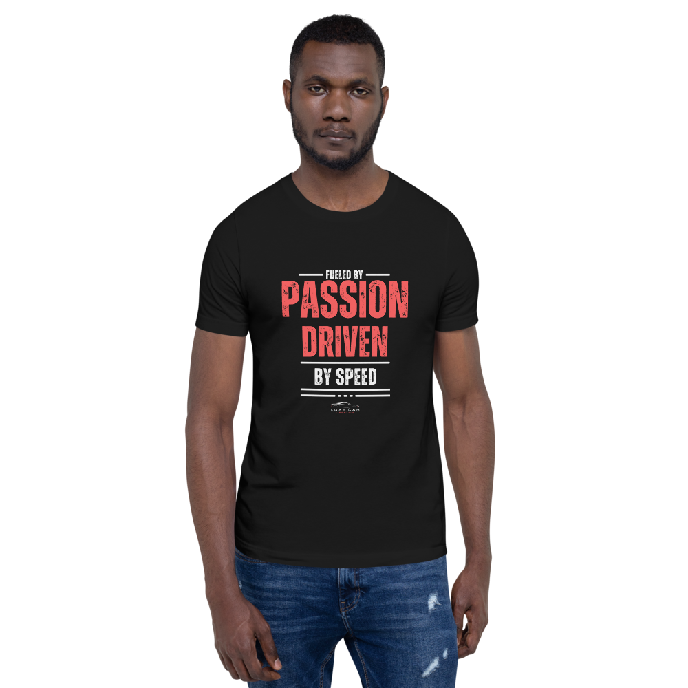 Fueled by Passion, Driven by Speed – Tri-Blend T-Shirt